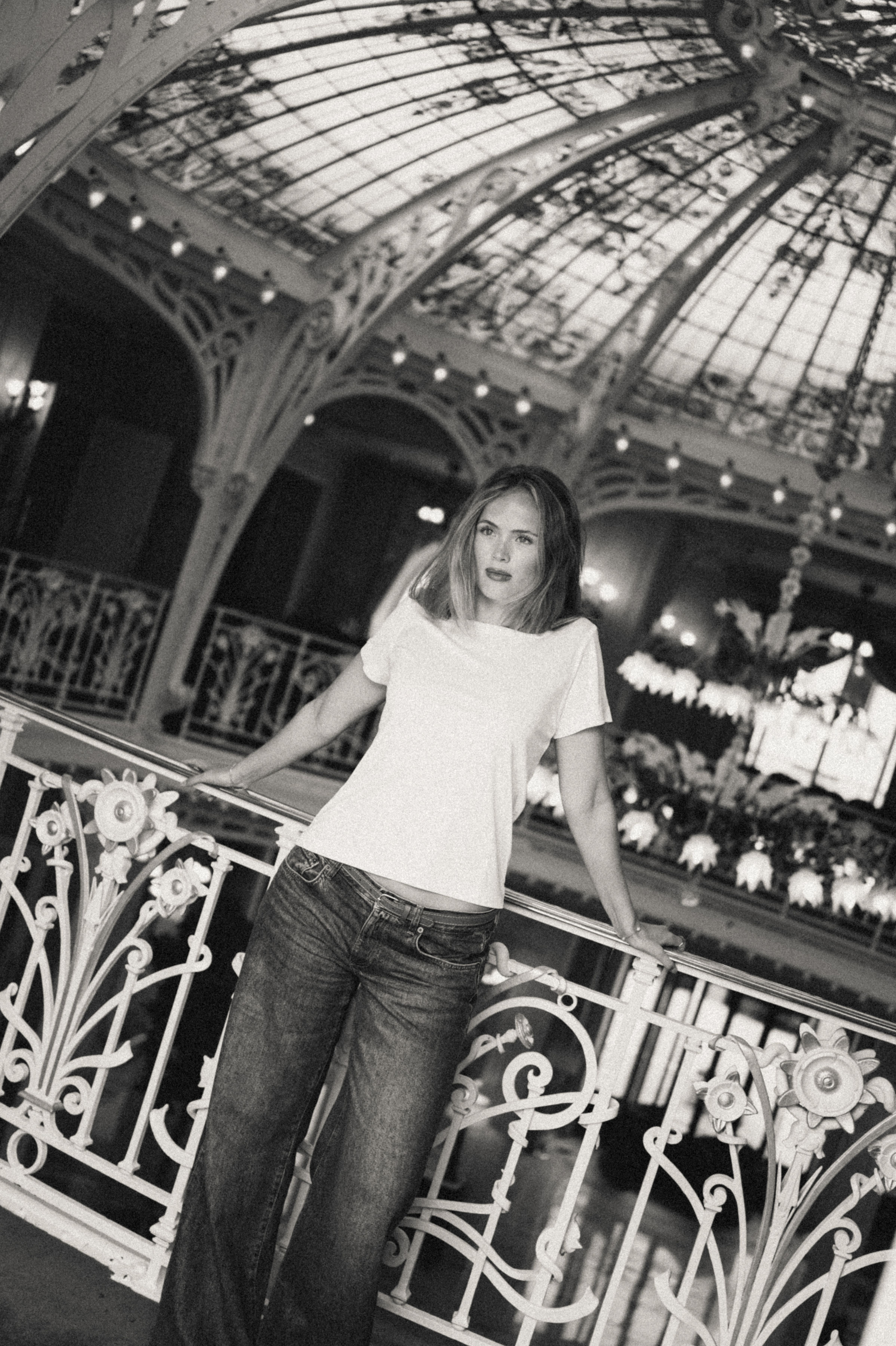 Undyed Tee-Blouse® model view